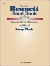 New Bennett Band Book,  Volume 1 Flute band method book cover